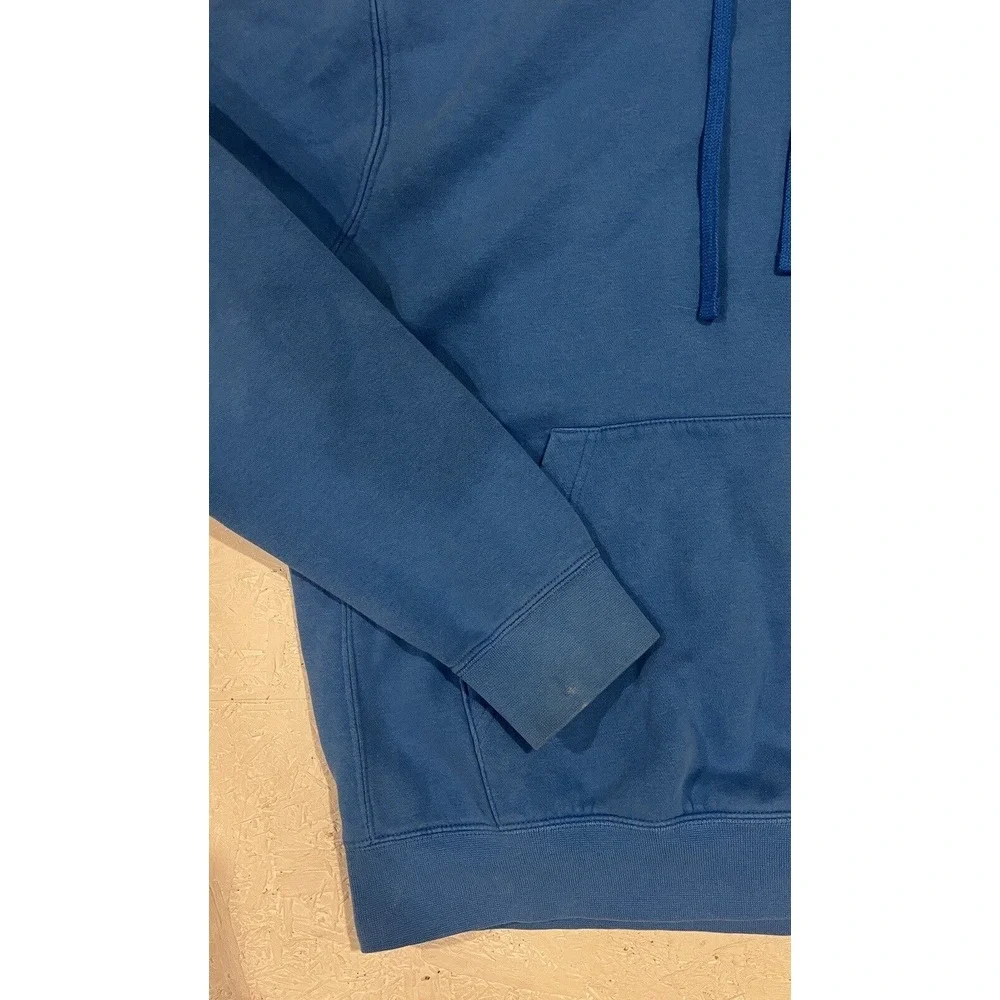 Nike‎ Hoodie Mens Medium Sportswear Club Fleece Pullover Sweatshirt Blue BV2654